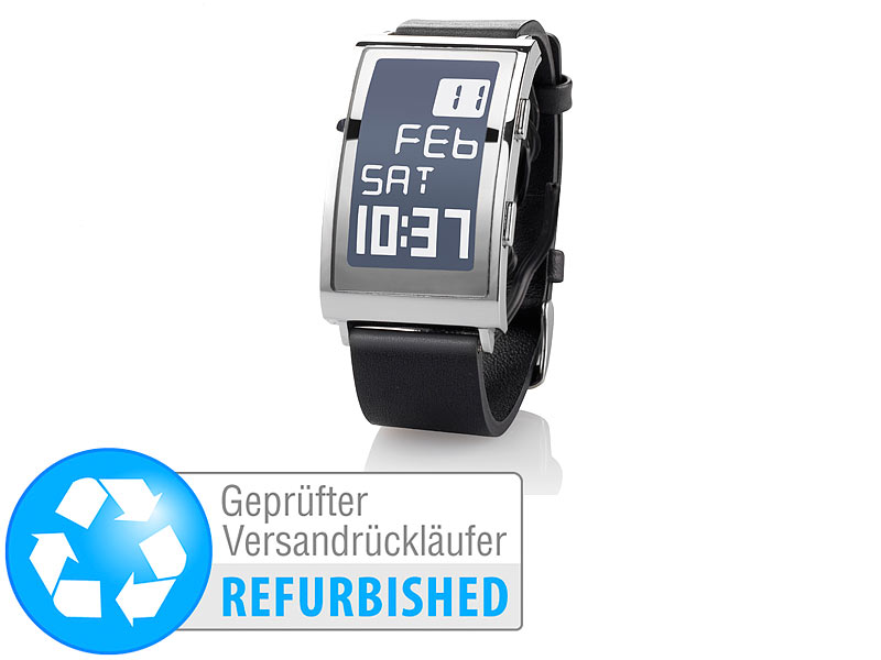 ; Herrenuhren mit E-Ink Displays 